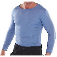 Beeswift ThvlsXL Long Sleeve Vest Blue Extra Large