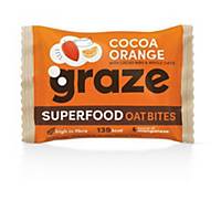Graze Coca And Orange Superfood Oat Bites- Pack Of 15
