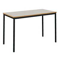 Metalliform Fully Welded Table 460mm Ailsa Laminate with Black Frame