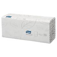 Caixa de 20 packs de 120 toalhas TORK cor branca para TORK H3
