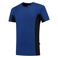 Tricorp 102002 T-shirt, korenblauw/marine, maat M, per stuk