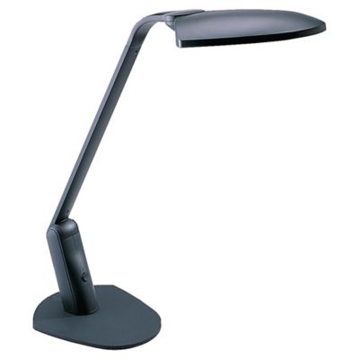 Unilux Duo Fluorescent Desk Lamp Black