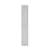 Bisley 2 Door Primary Locker - Grey - 1800x300x450mm