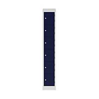 Bisley 6 Door Primary Locker - Blue - 1800x300x450mm