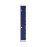Bisley 4 Door Primary Locker - Blue - 1800x300x450mm