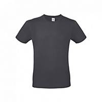 B&C E150 189085 T-shirt, donkergrijs, maat XL, per stuk