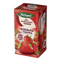 Herbata owocowa HERBAPOL Herbaciany Ogród truskawka z poziomką, 20 torebek