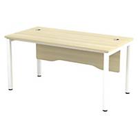 V1 SL55 Series Standard Table With Metal Leg 1800W X 750D X 750H - Bora Ash