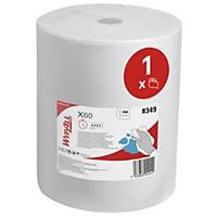 White Roll by WypAll® - 1 Large Roll x 650 Reusable Absorbent Cloths (8349)