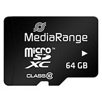 Karta pamięci microSD MEDIARANGE, 64 GB