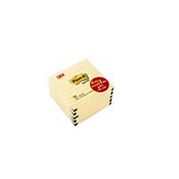 POST-IT 630-4VAD LINED STICKY NOTE 3X3 INCH YELLOW PACK OF 4 FREE 1