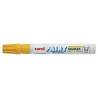 Uni-Ball PX20 paint marker, bullet tip, yellow, per piece