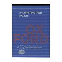 Oxford 128 Writing Pad A4