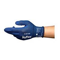 Ansell HyFlex® 11-819 ESD-Handschuhe, Größe 11, Blau, 12 Paar