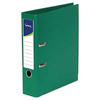 Lyreco Lever Arch File PP A4 Green - Pack Of 10