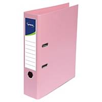 IMPEGA LEVER ARCH FILE A4 80MM PINK