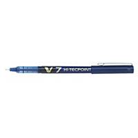 Pilot Hi-Tecpoint V7 Roller Ball Blue Pens 0.7mm Line Width