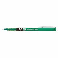 Penna roller Pilot Hi-Tecpoint V5 BX-V5, punta 0,3 mm, verde
