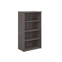 Universal Bookcase 1440mm High with 3 Shelves Grey Oak Del Only  Excl NI