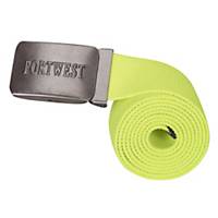 Cintura da lavoro Portwest C105, elastica, giallo