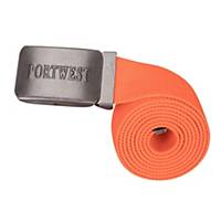 Work belt Portwest C105, elastic, orange
