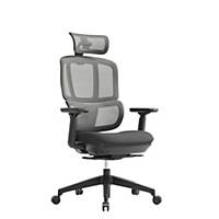 Shelby Mesh Back Operator Chair Black with HeadrestDel Only Excl NI