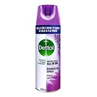  Dettol Disinfectant Spray Air Freshener 450ml - Lavender 
