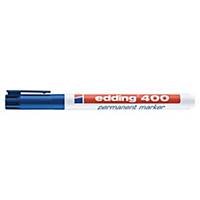 Edding 400 permanent marker bullet tip 1mm blue