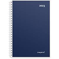 Kalender Mayland 23 2670/23 2672 Basic, A5, uge, blå