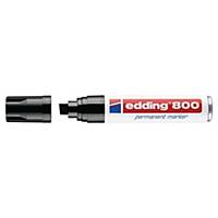 Permanent Marker Edding 800, angled tip, line width 4-12 mm, black