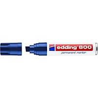 Edding 800 permanente marker beitelpunt 4 - 12mm blauw