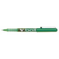 Roller Pilot V-Ball - encre liquide - pointe fine - vert