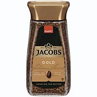 JACOBS Kaffee GOLD, koffeinhaltig, Granulat, Glas: 200 g