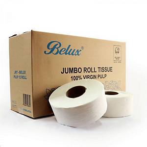 Belux Jumbo Rolls - Pack of 12rolls x 130m