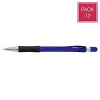 Mechanical pencil Lyreco,0,5 mm, blue, package of 12 pcs