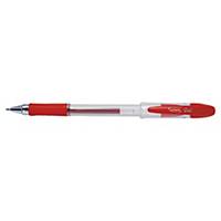 Lyreco Premium gel gel roller pen, medium, rode gel-inkt
