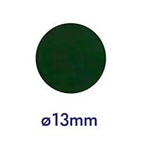 New Star C101 圓形顏色標籤 13毫米 綠色 每包3080個標籤