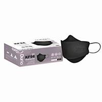 Durio 904F KF94 Respirator Mask Black - Box of 40