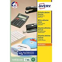 Etiqueta laser para CD/DVD Avery L7676-25 - Ø 117 mm - branco - Caixa de 50