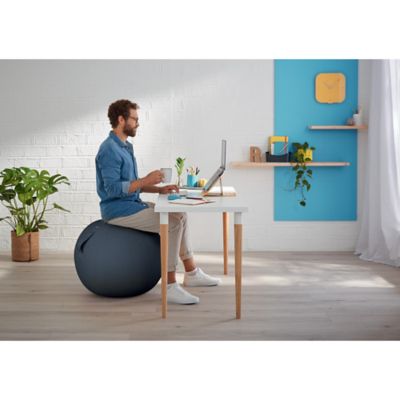 Leitz Active Sitting Ball Ergo Cosy Velvet Grey