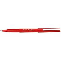 Penna dalla punta sottile Pilot Fineliner SW-PPF, spessore tratto 0,4 mm, rossa