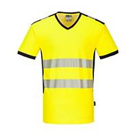 Reflexní tričko s krátkym rukávem Portwest® PW310, velikost 2XL, žluté