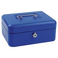 Caja de caudales color azul  Dimensiones:: ensiones:   200X160X90mm