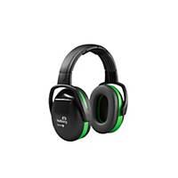 Earmuff with headband Hellberg Secure 1H, 25db, green/black