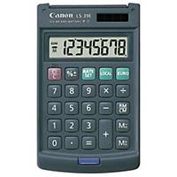 Pocket calculator Canon LS-39E, 8-digit display, dark grey