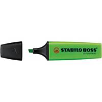 Surligneur Stabilo Boss Original 70, pointe biseautée, 2 - 5 mm, vert