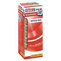 Tesa® Office transparante tape, B 19 mm x  L 33 m, per 8 rollen plakband