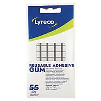 Lyreco Sticky Adhesive Pads - Pack of 55