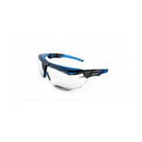 Honeywell Avatar OTG overzetbril, heldere lens, blauw/zwart montuur, per stuk