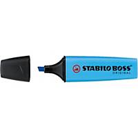 Surligneur Stabilo Boss Original 70, pointe biseautée, 2 - 5 mm, bleu